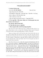 SKKN khắc phục những rắc rối thường gặp trong soạn thảo văn bản ở môn tin học 6