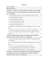 CÔNG TÁC PHÂN LOẠI TÀI LIỆU Ở UBND XÃ TRUNG NGUYÊNYÊN LẠCVĨNH PHÚC