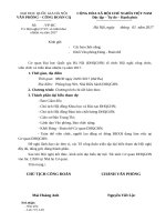 Mẫu giấy triệu tập hội nghị công chức viên chức