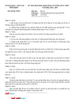 De thi HSG mon dia li lop 11 tinh binh dinh 20152016