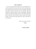 Phân tích tình hình sử dụng thẻ ATM và đánh giá mức độ hài lòng khi sử dụng thẻ của SV