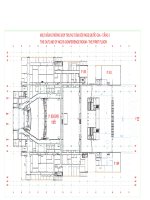 TRUNG TÂM HỘI NGHỊ QUỐC GIA  MẶT BẰNG TẦNG 1