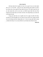 Công tác quản lí và khai thác tài nguyên rừng ở huyện Định Hóa tỉnh Thái Nguyên