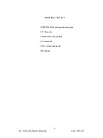 tiểu luận về công tác xã hội với ma túy