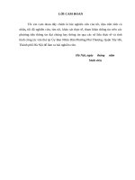 THỰC TRẠNG CÔNG TÁC VĂN THƯ TẠI PHƯỜNG PHÚ THƯỢNG, TÂY HỒ, HÀ NỘI.