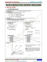 Chuyên đề 3. Hàm số lũy thừa. Hàm số mũ. Hàm số logarit Chủ đề 3.3. Hàm số lũy thừa. Hàm số mũ. Hàm số logarit