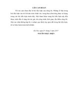 Công tác soạn thảo và quản lý văn bản tại UBND Huyện Thuận Thành