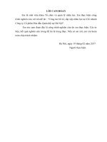 Công tác bố trí sắp xếp nhân lực tại Chi Nhánh Công ty Cổ phần Hóa dầu Quân đội tại Hà Nội