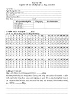 Mẫu bài làm :: Trường THCS Trần Văn Ơn :: | Tin tức | Bản tin trường | Thông báo | KẾ HOẠCH Tổ chức cuộc thi viết tìm hiểu Bộ Luật lao động năm 2012 Mau bai lam