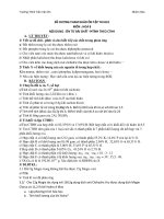 Hóa 8 :: Trường THCS Trần Văn Ơn :: | Tin tức | Dạy và Học | Hóa | Đề cương ôn tập môn Hóa học kỳ 1 năm học 20132014 (có điều chỉnh) DC Hoa 8 HKI 13 14