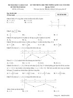Tuyển tập bộ đề thi tham khảo THPT quốc gia 2018 của bộ GDĐT ( toán lí hóa văn anh sử địa )