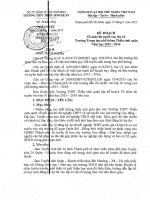 Tuyen sinh lop 10 truong thieu sinh quan