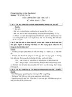 Môn Địa khối 6 :: Trường THCS Trần Văn Ơn :: | Tin tức | Dạy và Học | Địa | Hướng dẫn ôn tập học kỳ 1 môn Địa