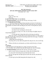 BÀI THU HOẠCH bồi DƯỠNG THƯỜNG XUYÊN GIÁO VIÊN MODULE 18 năm học 2017 2018