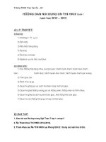 Toán 7 Toán 8 :: Trường THCS Trần Văn Ơn :: | Tin tức | Dạy và Học | Toán | Hướng dẫn ôn tập Học kỳ 2 năm học 20122013 môn Toán DC HK2 Toan 7