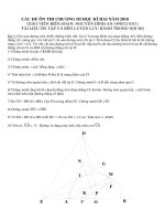 Bài tập số 5 :: Trường THCS Trần Văn Ơn :: | Tin tức | Dạy và Học | Toán | Bài luyện tập Toán Hình học  Học kỳ 2 Lớp 9 Bai tap so 05