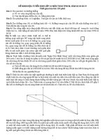 Đề minh họa tuyển sinh lớp 10 tphcm năm 20182019