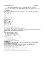 Hóa học lớp 8 :: Trường THCS Trần Văn Ơn :: | Tin tức | Dạy và Học | Hóa | Hướng dẫn ôn tập Học Kỳ 2 môn Hóa học Ontap Hoa 8 HKII