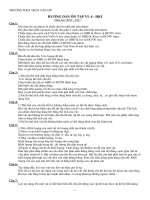 Môn Lý khối 6 :: Trường THCS Trần Văn Ơn :: | Tin tức | Dạy và Học | Lý | Hướng dẫn ôn tập học kỳ 1 môn Vật lý