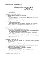 DE CUONG ON TAP DIA 7 HKII 2014  2015