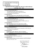 vào :: Trường THCS Trần Văn Ơn :: | Tin tức | Dạy và Học | Thể dục | Hướng dẫn ôn tập Học kỳ 2 năm học 20122013 môn Thể dục TVO DC HK2 TD