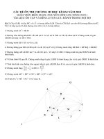 Bài tập số 7 :: Trường THCS Trần Văn Ơn :: | Tin tức | Dạy và Học | Toán | Bài luyện tập Toán Hình học  Học kỳ 2 Lớp 9 Bai tap so 07