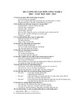 Môn Công nghệ 6 :: Trường THCS Trần Văn Ơn :: | Tin tức | Dạy và Học | Công nghệ | Hướng dẫn ôn tập học kỳ 1 môn Công nghệ