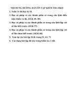 Môn Tin học :: Trường THCS Trần Văn Ơn :: | Tin tức | Dạy và Học | Đề Cương Ôn tập khối 8 Học Kỳ 2 Năm học 20132014 (Tham khảo)