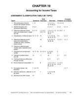 Intermediate accounting 14e  chapter  19   solution manual 