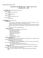 Văn lớp 9 :: Trường THCS Trần Văn Ơn :: | Tin tức | Dạy và Học | Văn | Hướng dẫn ôn tập môn Văn học kỳ I 20112012 DECUONG HKI VAN9