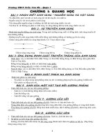 Vật lý lớp 7 :: Trường THCS Trần Văn Ơn :: | Tin tức | Dạy và Học | Lý | Hướng dẫn ôn tập môn Vật lý học kỳ I 20112012 DECUONG HKI VL7