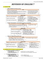 Anh :: Trường THCS Trần Văn Ơn :: | Tin tức | Dạy và Học | ĐỀ CƯƠNG THI HỌC KÌ I NĂM HỌC 2016 2017 DE CUONG ANH 7 2016