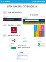 :: Trường THCS Trần Văn Ơn :: | Tin tức | Bản tin trường | Hướng dẫn sử dụng các tiện ích của thẻ SSC thu vien