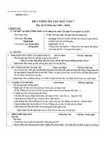 :: Trường THCS Trần Văn Ơn :: | Tin tức | Dạy và Học | Văn | ĐỀ CƯƠNG ÔN TẬP VÀ KIỂM TRA HỌC KỲ II KHỐI 6789 MÔN NGỮ VĂN ON TAP VAN 7