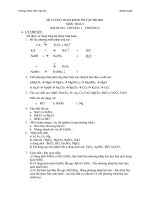 Hóa 9 :: Trường THCS Trần Văn Ơn :: | Tin tức | Dạy và Học | Hóa | Đề cương ôn tập môn Hóa học kỳ 1 năm học 20132014 (có điều chỉnh) on hoa 9 HKI 13 14