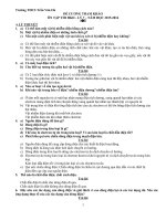 LÝ :: Trường THCS Trần Văn Ơn :: | Tin tức | Bản tin trường | ĐỀ CƯƠNG ÔN TẬP  LỊCH THI HỌC KÌ II NĂM HỌC 2015  2016