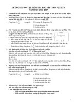 Lý :: Trường THCS Trần Văn Ơn :: | Tin tức | Dạy và Học | ĐỀ CƯƠNG THI HỌC KÌ I NĂM HỌC 2016 2017 Loan Ly9 HK1