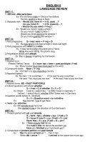 Tiếng Anh 8 :: Trường THCS Trần Văn Ơn :: | Tin tức | Dạy và Học | Anh | Hướng dẫn ôn tập Học kỳ 2 năm học 20122013 môn tiếng Anh TVO DC HK2 ANH8