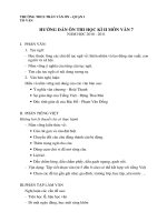 Văn lớp 7 :: Trường THCS Trần Văn Ơn :: | Tin tức | Dạy và Học | Văn | Hướng dẫn ôn tập Học Kỳ 2 môn Văn Ontap Van7 HK2