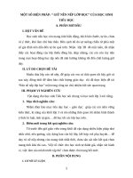 SKKN Rèn nề nếp lớp học cho học sinh lớp 3