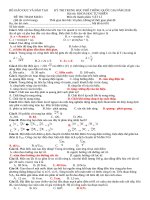 Giải chi tiết đề minh họa của BGD năm 2018 p1