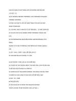 CÁCH sử DỤNG TO GET TRONG một số TRƯỜNG hợp đặc BIỆT