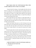 THỰC TRẠNG CÔNG tác TUYỂN DỤNGTẠI TỔNG CÔNG TY PHÁT TRIỂN hạ TẦNG và đàu tư tài CHÍNH 