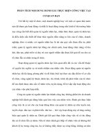 Phân tích nội dung đánh giá thực hiện công việc tại cơ quan bạn 