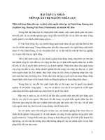 Phân tích hoạt động đào tạo và phát triển nguồn nhân lực tại Ngân hàng thương mại cổ phần Công Thương Việt Nam (Vietinbank