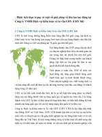 Phân tích thực trạng và một số giải pháp về thù lao lao động tại công ty TNHH dịch vụ kiểm toán và tư vấn UHY 