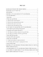 Bài tiểu luận Phân tích sự biến động của tỷ giá hối đoái và tác động của nó tới hoạt động xuất nhập khẩu hàng hóa của việt nam thời gian qua