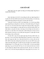 TRẢ THÙ LAO cho người lao động tại hệ thống ngân hàng đầu tư và phát triển việt nam  