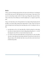 Bài tập tình huống về quản tị dự án 