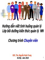 tieu luan MOI LOP BOI DUONG CV